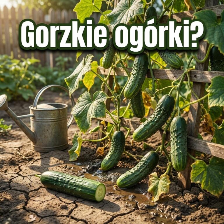 Ogórki robią się gorzkie pod koniec lata? Przyczyna często zaczyna się od podlewania