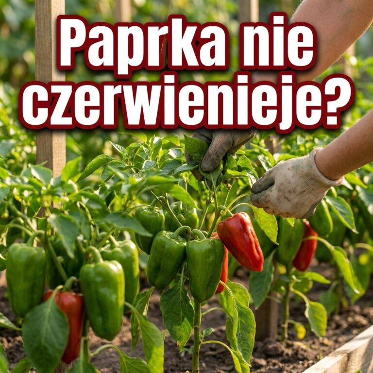 Papryka nie chce się wybarwiać? Ten sierpniowy zabieg może przyspieszyć dojrzewanie