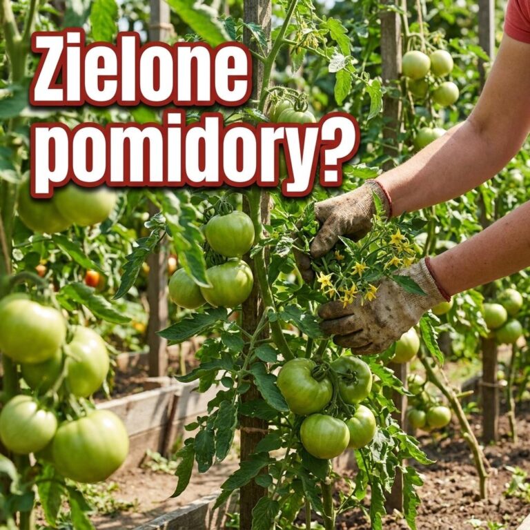 Pomidory mają dużo zielonych owoców? Tego w sierpniu lepiej już nie zostawiać bez kontroli