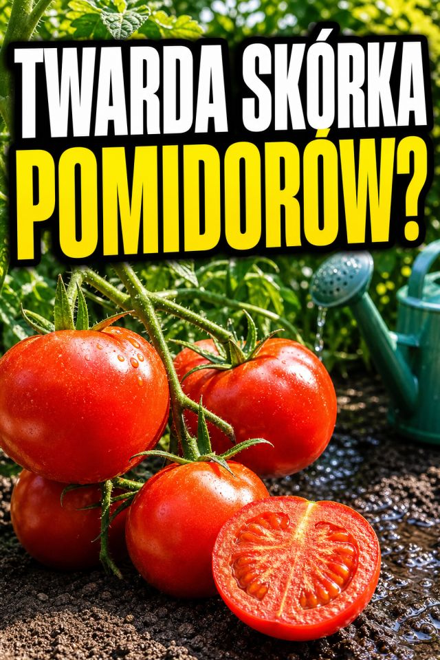 Pomidory mają twardą skórkę i mało smaku? Sprawdź jak podlewasz je pod koniec lata