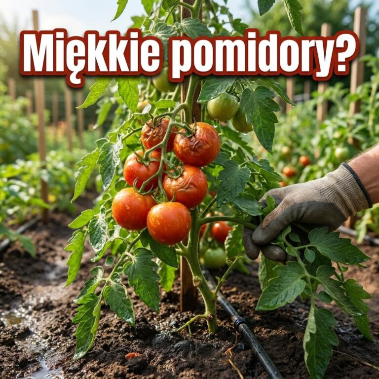 Pomidory miękną na krzaku zanim dojrzeją? Sprawdź podlewanie i przewiew