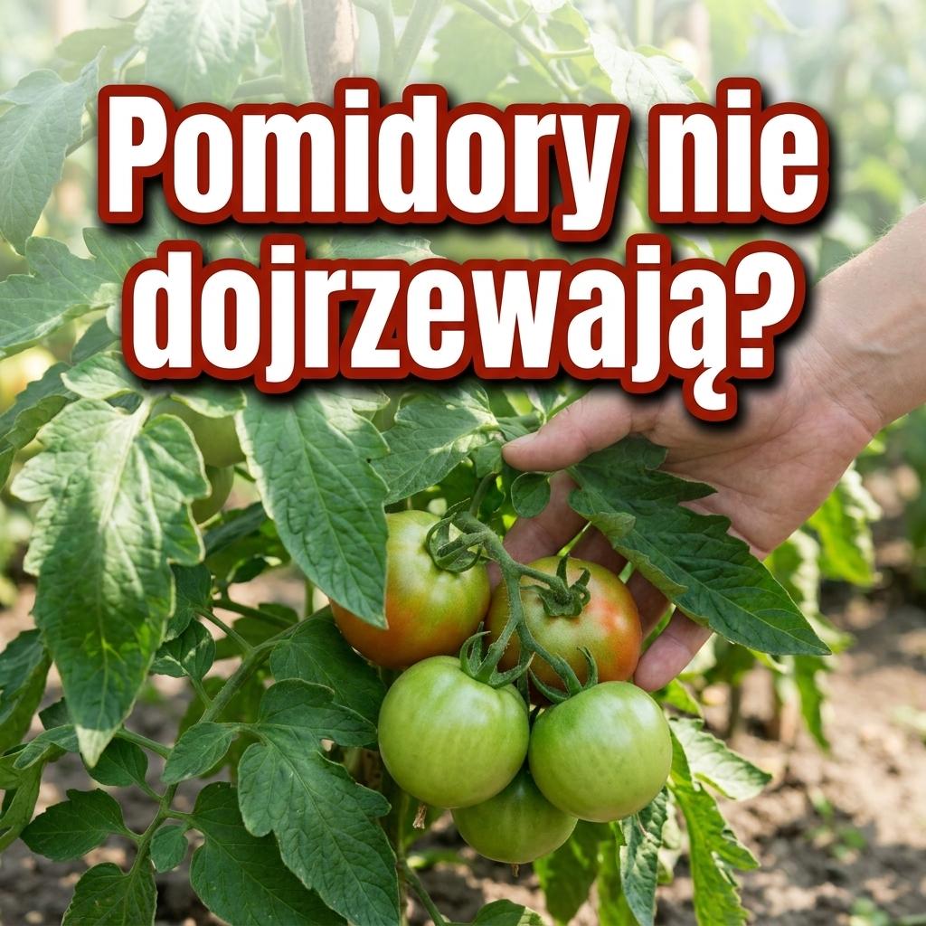 Pomidory nie czerwienieją mimo pełnego słońca? W sierpniu temperatura może działać odwrotnie niż myślisz