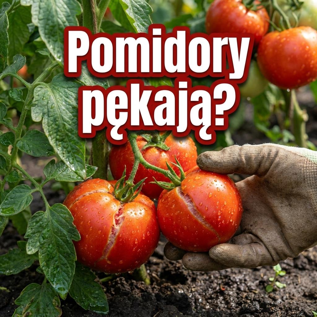 Pomidory pękają po sierpniowych deszczach? Tak ograniczysz straty przy kolejnych owocach