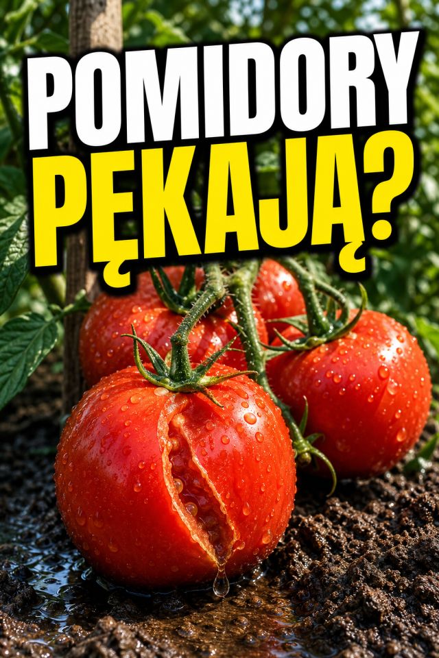 Pomidory pękają pod koniec lata? Przyczyna często zaczyna się dzień wcześniej
