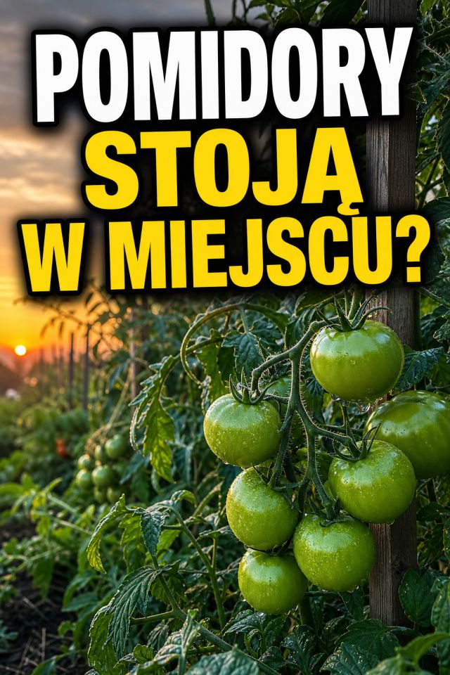Pomidory po chłodnych nocach stoją w miejscu? Zrób to zanim sezon zacznie się kończyć