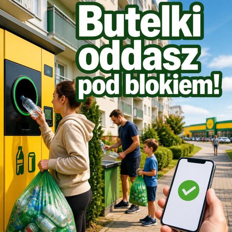 Koniec z noszeniem pustych butelek do sklepu? Pierwsze takie urządzenie już działa