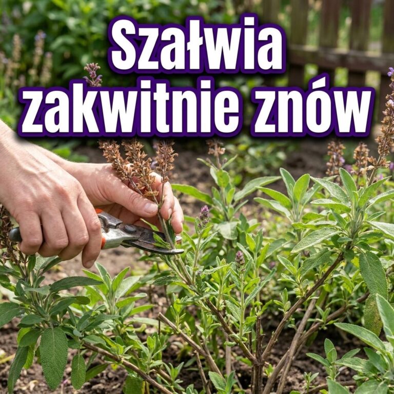 Szałwia omszona przestała kwitnąć w sierpniu? Ten prosty zabieg może pobudzić ją ponownie
