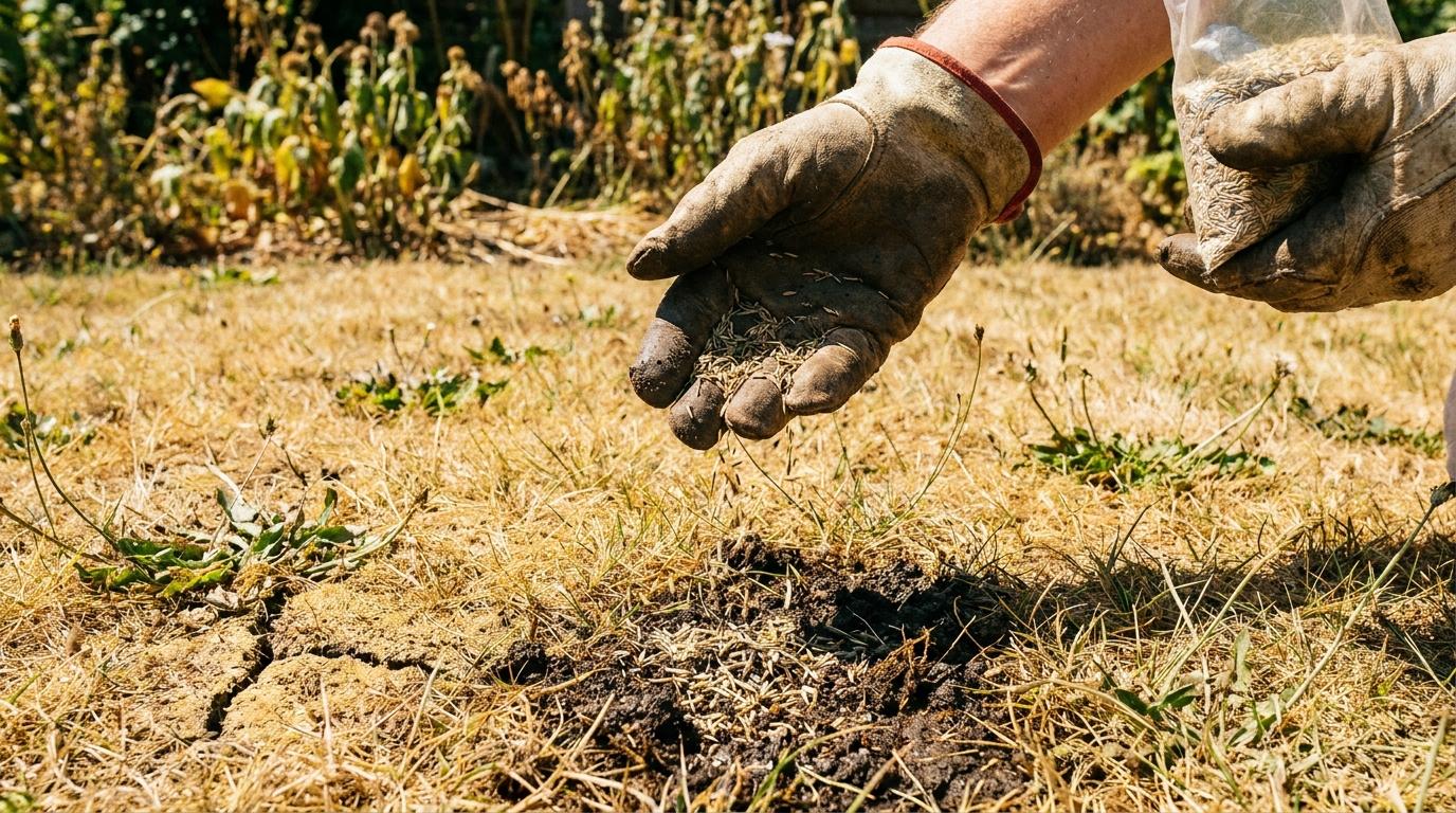 Ten jeden zabieg uratuje Twój trawnik przed letnią suszą