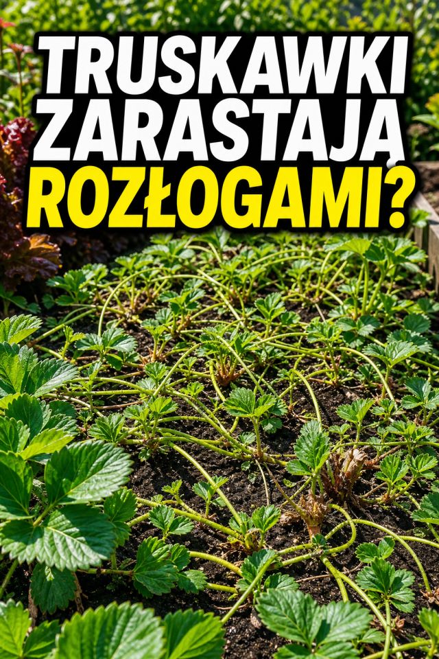 Truskawki po owocowaniu zarastają rozłogami? Zostawienie ich bez kontroli osłabi przyszły plon