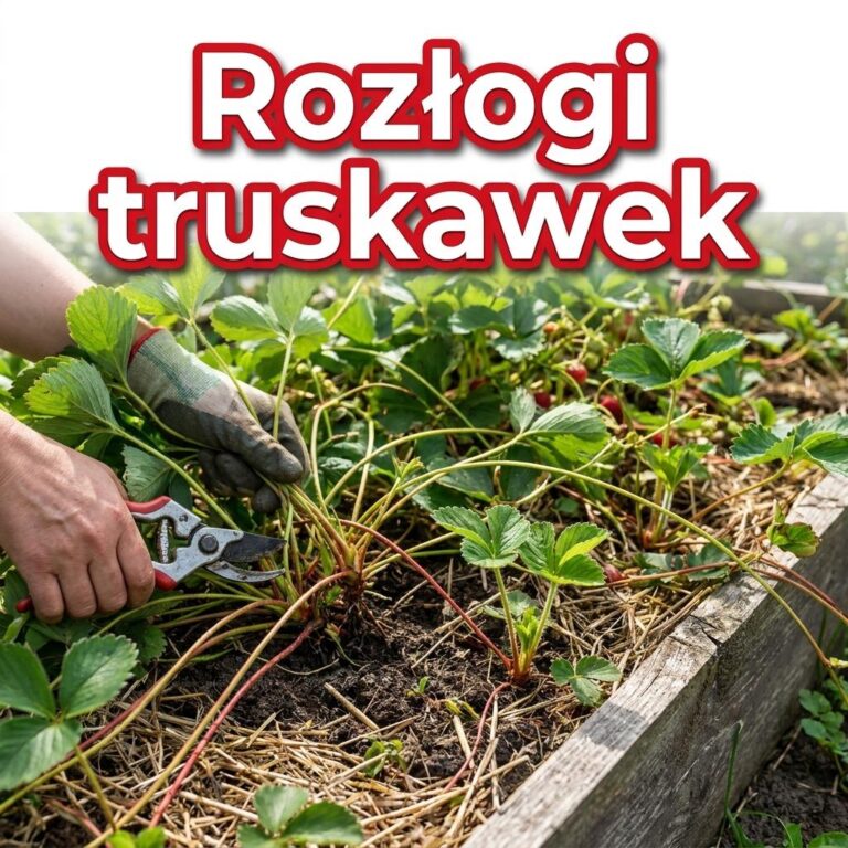 Truskawki zarastają rozłogami po owocowaniu? Jeśli zostawisz wszystkie osłabisz rośliny