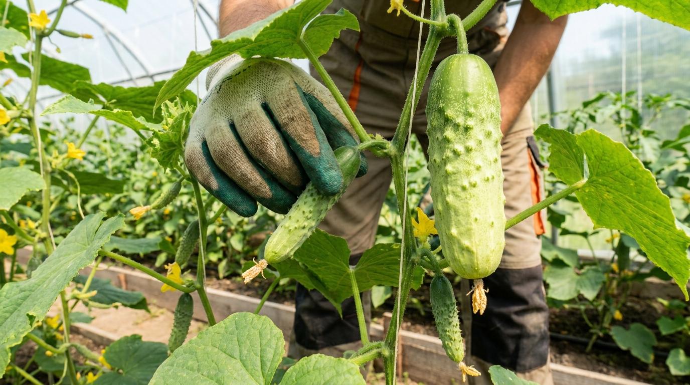 Ogórki rosną twarde z grubą skórką? Jeden sierpniowy błąd może psuć jakość zbiorów