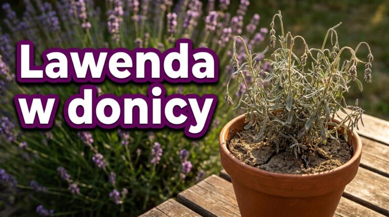 Lawenda w donicy schnie szybciej niż ta w ogrodzie? Sierpień bezlitośnie pokazuje ten problem