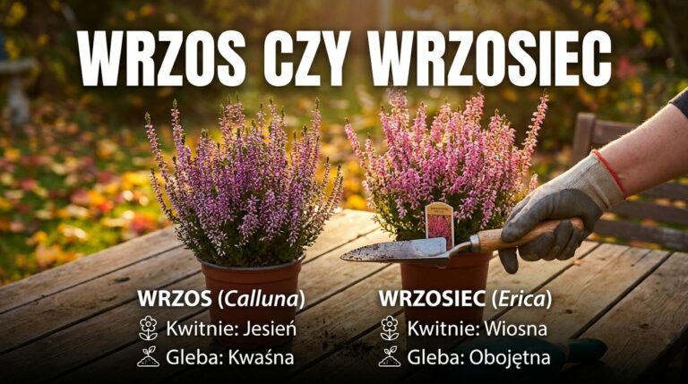 Wrzosy i wrzośce to nie to samo. Ta różnica ma znaczenie przy sadzeniu jesienią