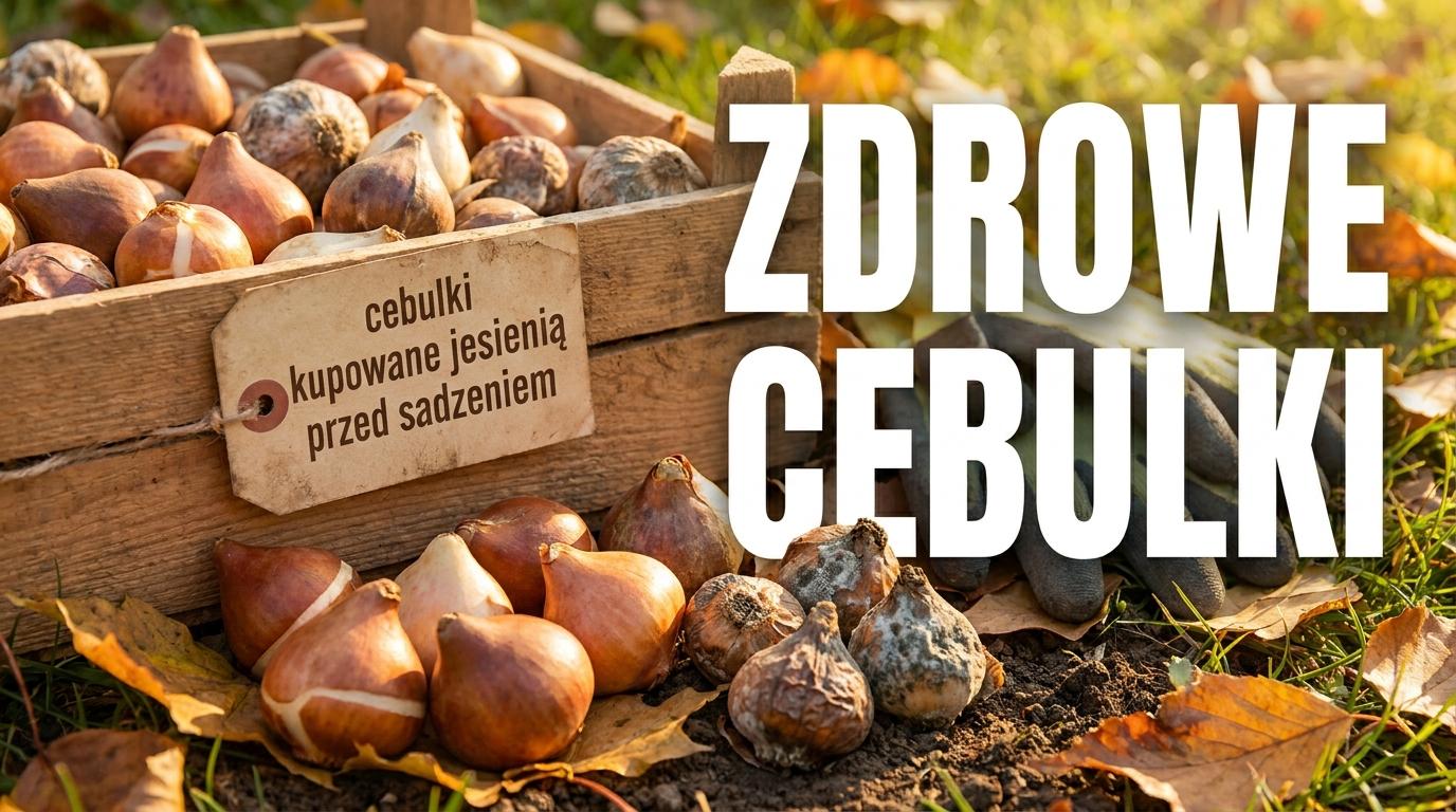 Cebulki tulipanów kupione we wrześniu? Sprawdź, jak wybrać zdrowe, zanim trafią do ziemi