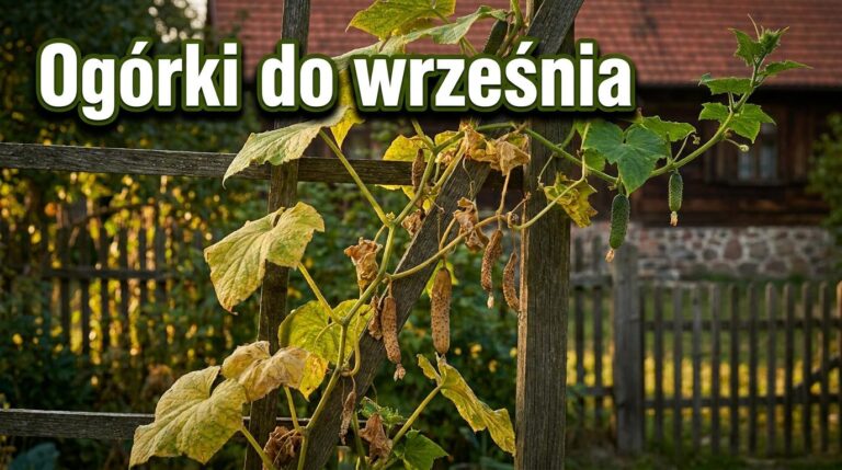 Ogórki kończą sezon za wcześnie? Ten prosty zabieg może wydłużyć zbiory jeszcze o kilka tygodni