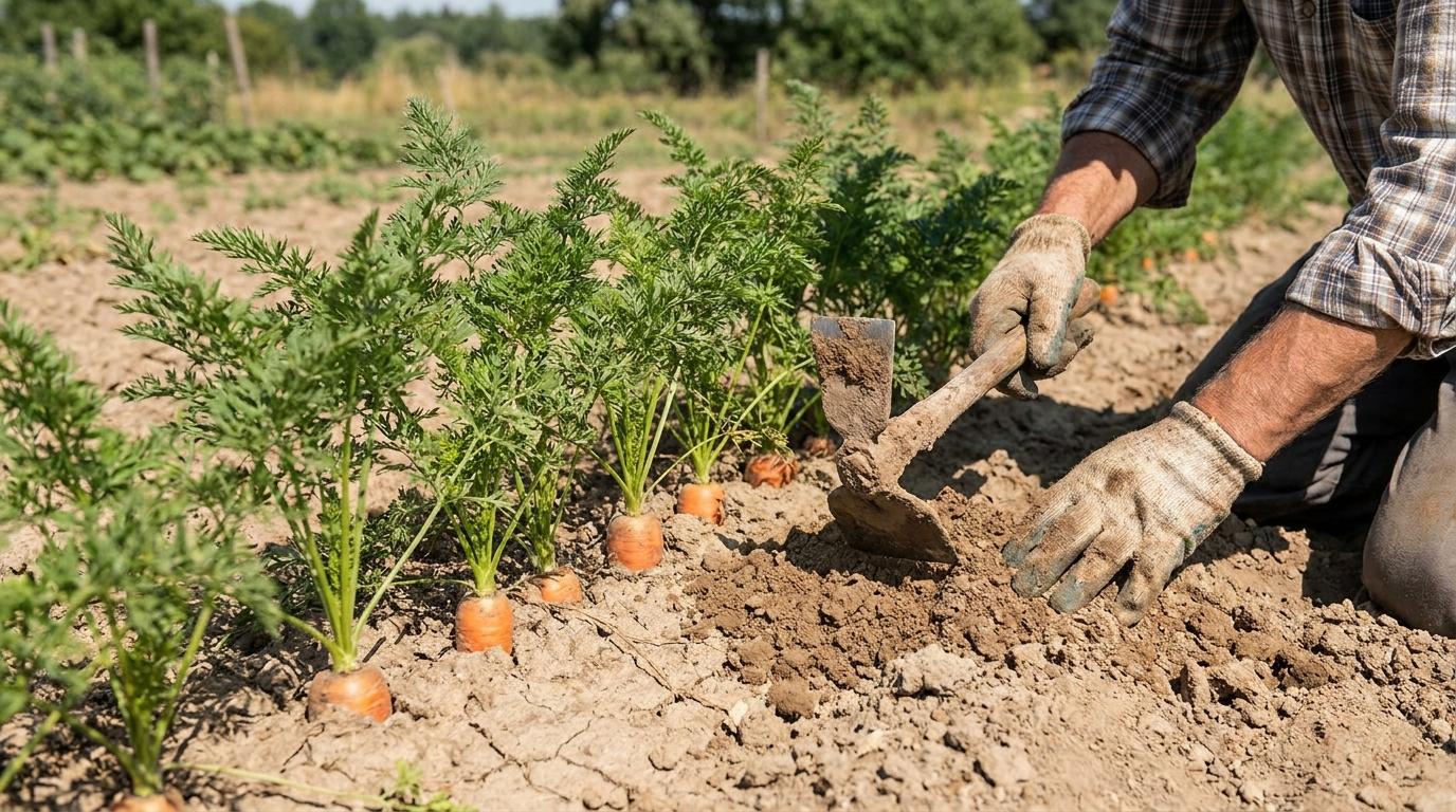 Marchew robi się gorzka przed zbiorem? Jeden błąd w sierpniu może popsuć smak