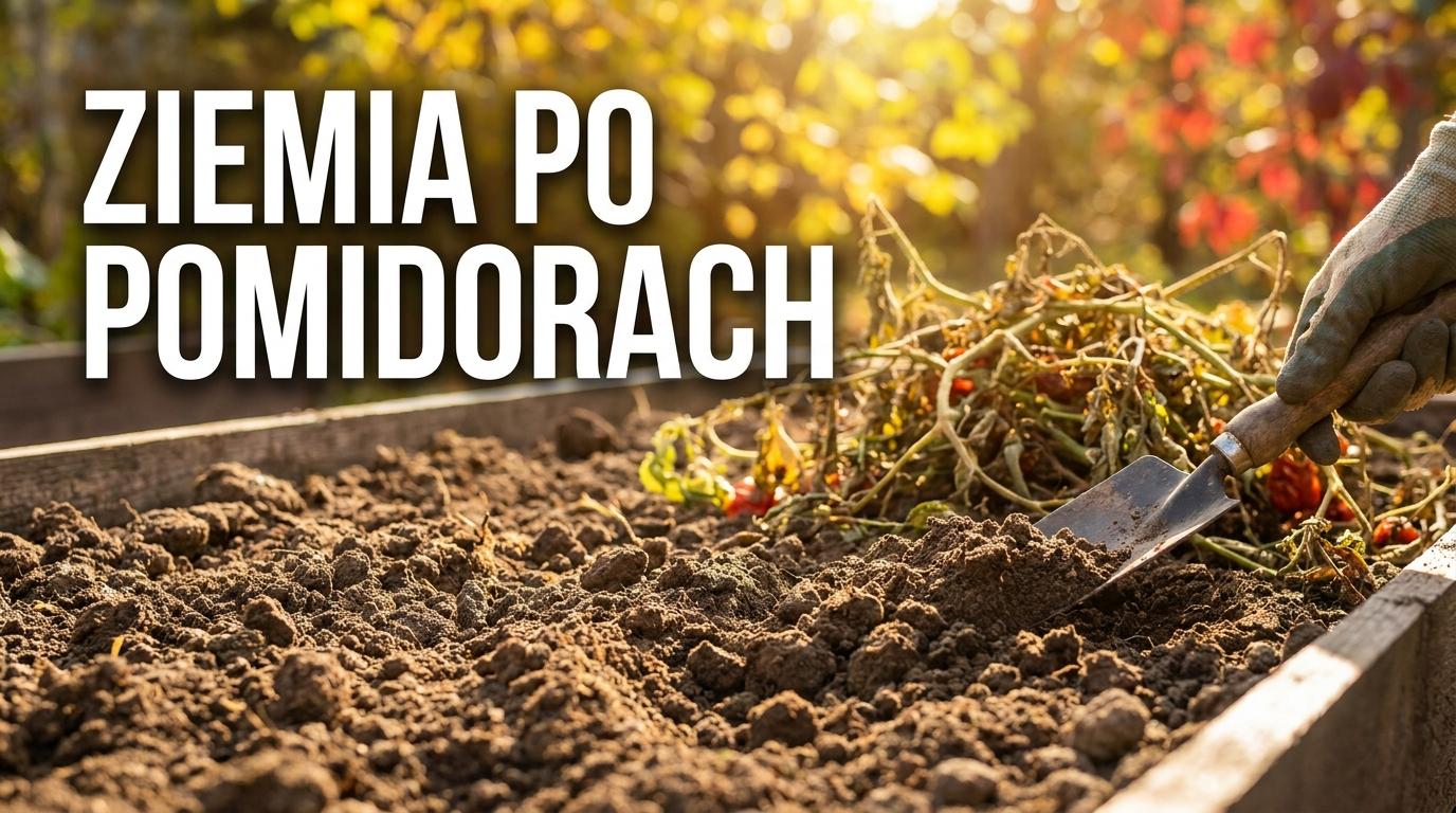 Ziemia po pomidorach jest zmęczona? Tak przygotujesz ją pod kolejny sezon