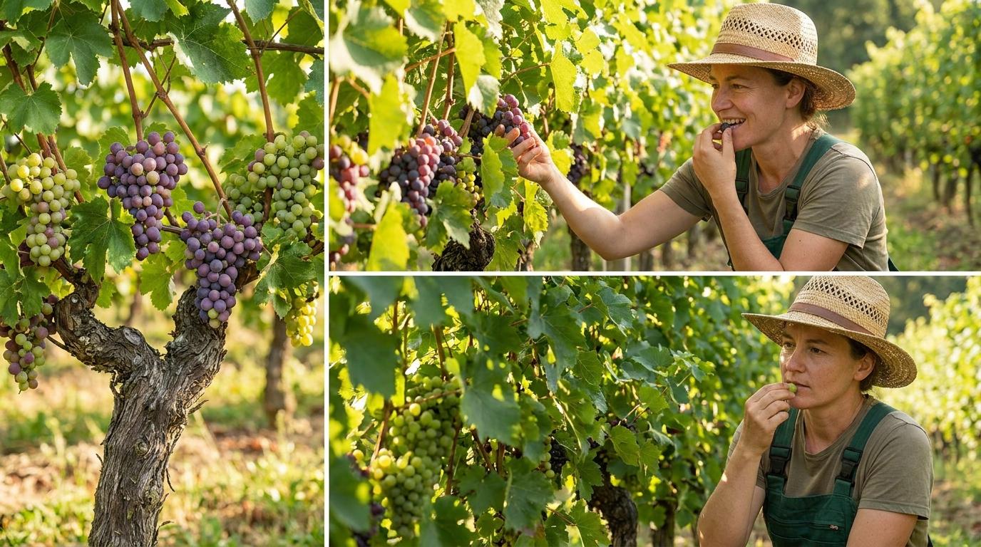 Winogrona mają kwaśne jagody mimo koloru? Zbiór zbyt wcześnie to częsty błąd