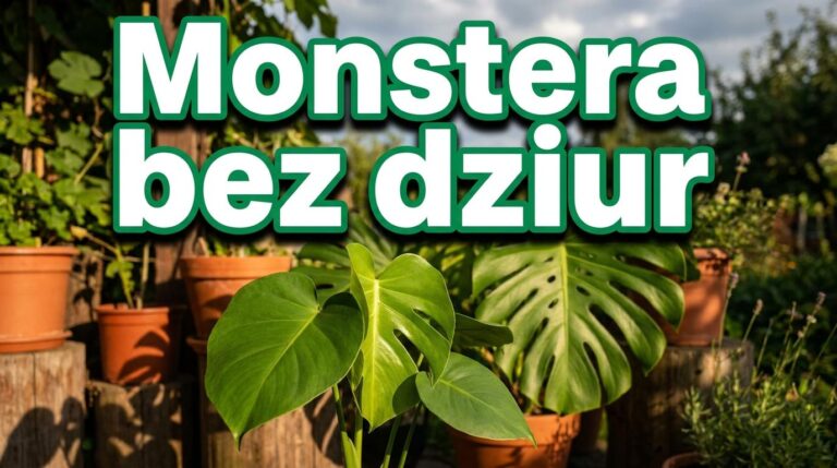 Monstera wypuszcza małe liście bez dziur? Sprawdź światło po letnich przestawieniach