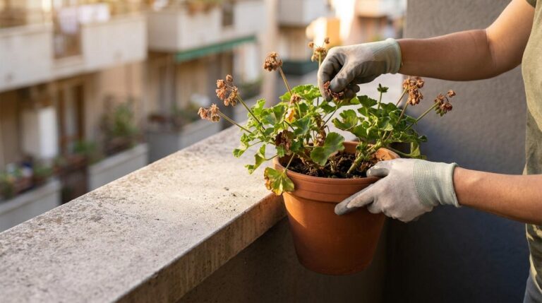 Pelargonie mają suche pąki zanim się rozwiną? W sierpniu winne może być stanowisko