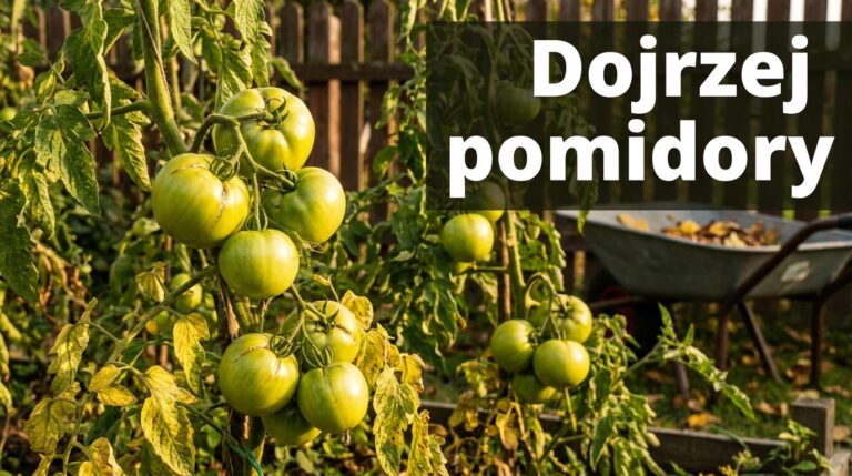 Pomidory nadal są zielone? Te sposoby pomogą im dojrzeć przed chłodnymi nocami