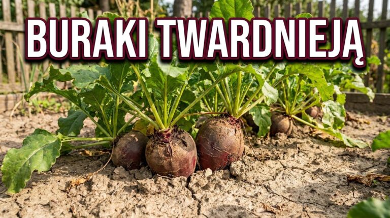 Buraki wystają z ziemi i twardnieją? Ten prosty zabieg poprawia ich dalszy wzrost