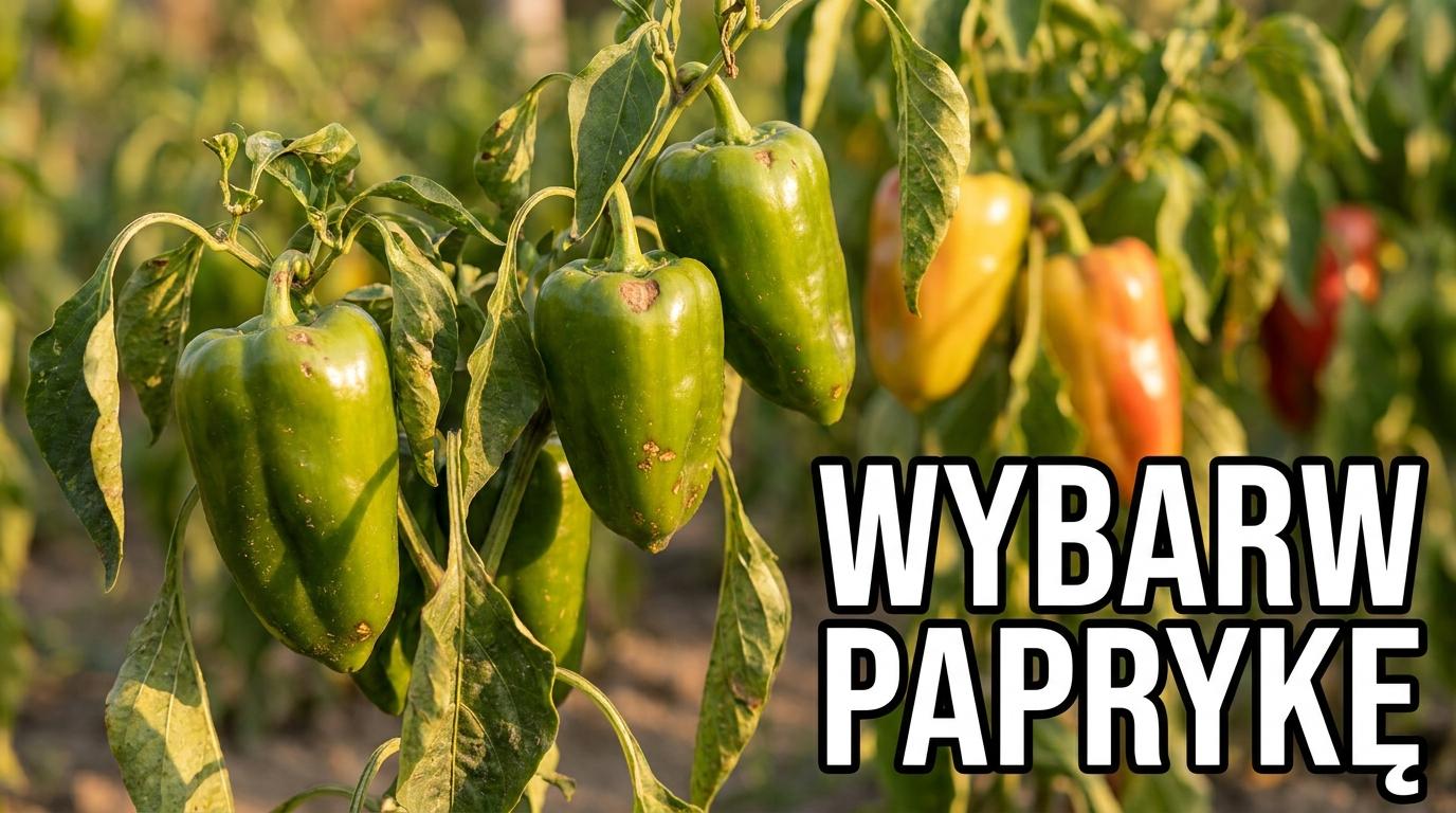 Papryka nie chce się wybarwić we wrześniu? Ten błąd może opóźniać dojrzewanie