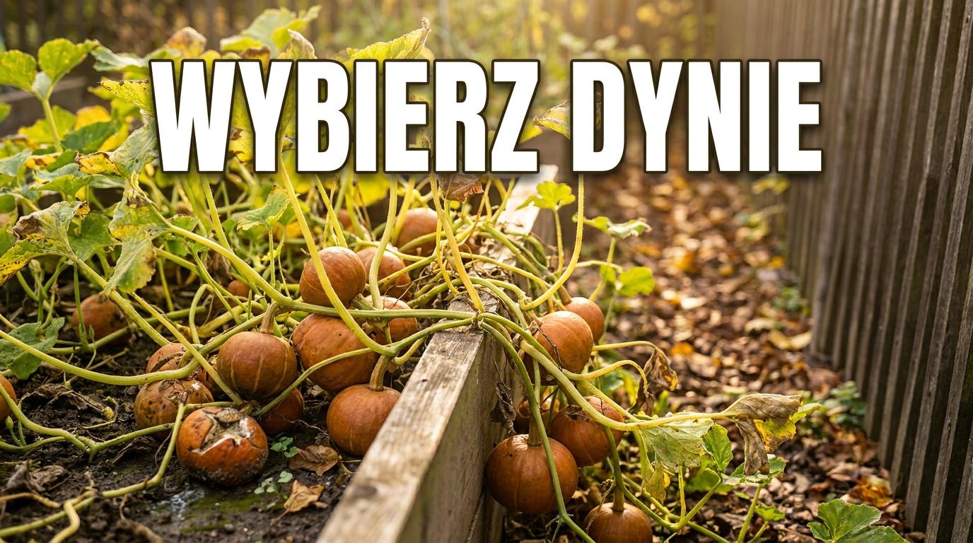 Dynia ma dużo owoców, ale nie wszystkie zdążą dojrzeć. Które zostawić, a które usunąć?